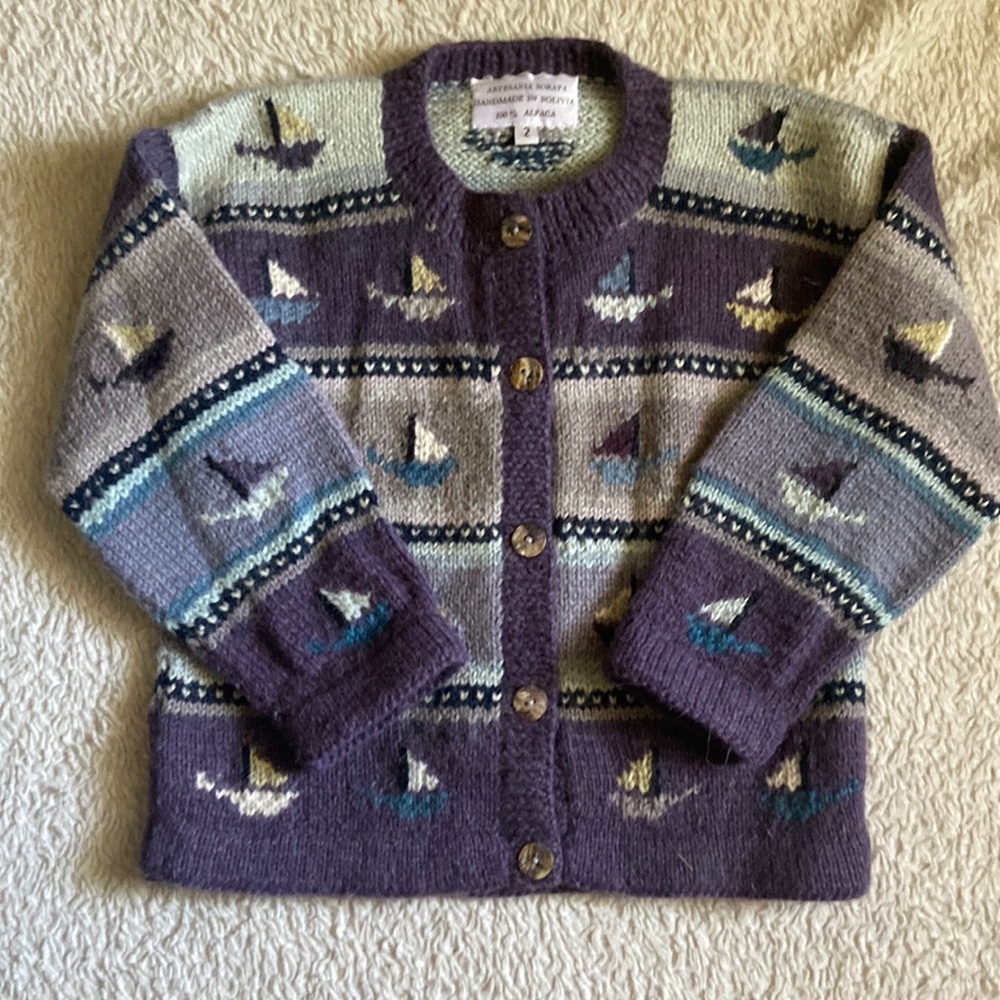 Toddler Alpaca Wool Sweater